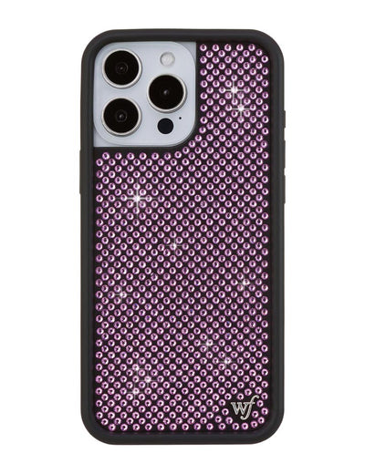 Rhinestone iPhone 16 Pro Max | Pink Case