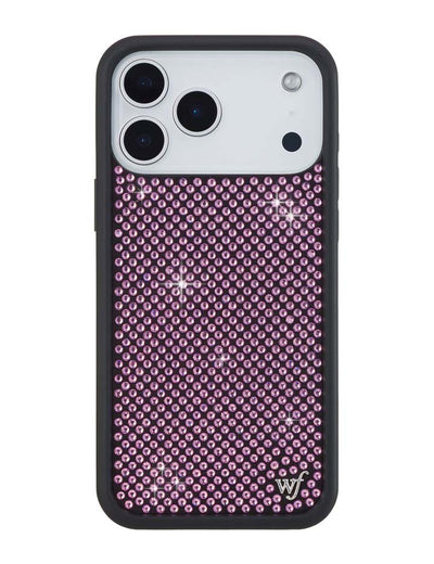 Rhinestone iPhone 17 Pro Max | Pink Case