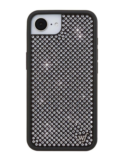 Rhinestone iPhone 16e | White Case