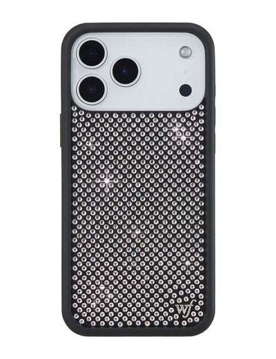 Rhinestone iPhone 17 Pro Max | White Case