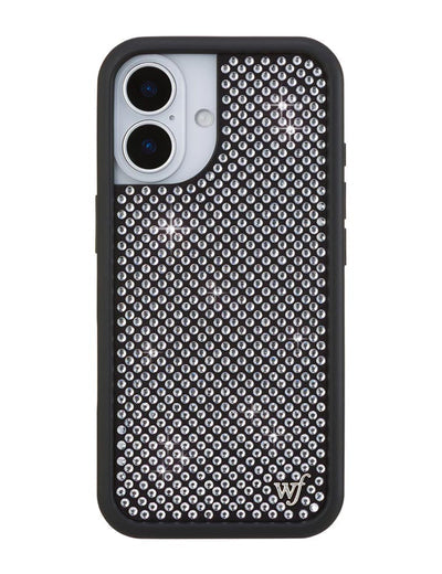 Rhinestone iPhone 17 | White Case
