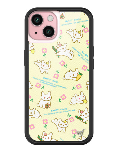 Sandy Liang Bunny Gift Wrap iPhone 15 Case