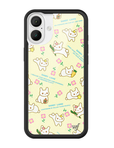 Sandy Liang Bunny Gift Wrap iPhone 16 Plus Case