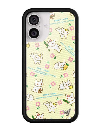 Sandy Liang Bunny Gift Wrap iPhone 17 Case