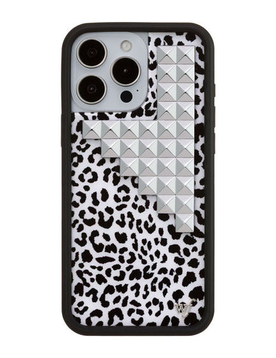 Snow Meow Stud iPhone 16 Pro Max Case