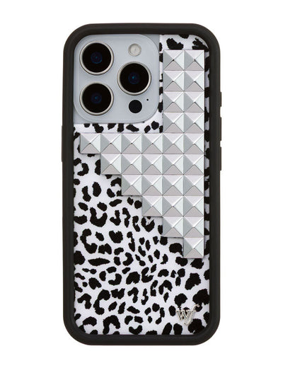 Snow Meow Stud iPhone 16 Pro Case