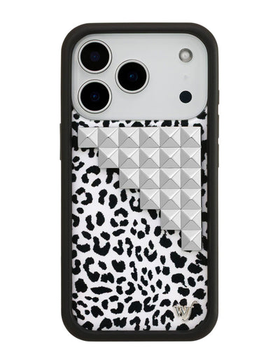 Snow Meow Stud iPhone 17 Pro Case
