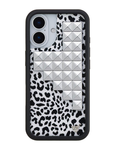 Snow Meow Stud iPhone 17 Case