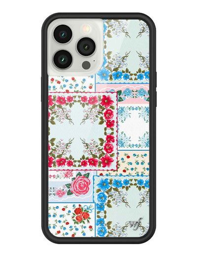 Sweetheart Patchwork iPhone 13 Pro Max Case