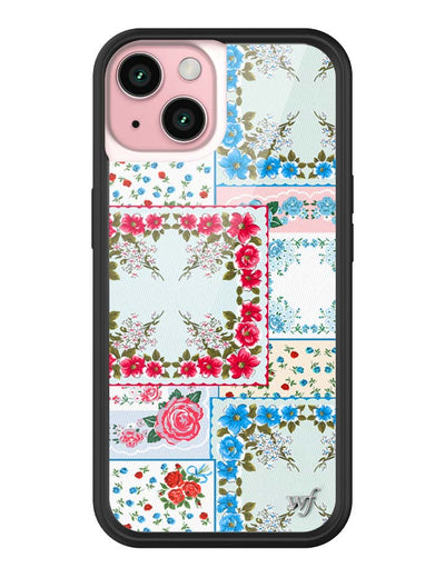 Sweetheart Patchwork iPhone 15 Case