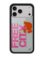 THE MADHAPPY & FREECITY TOGETHERFOREVER / GREY & PINK iPhone Case