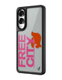 THE MADHAPPY & FREECITY TOGETHERFOREVER / GREY & PINK Samsung Galaxy Case