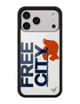 THE MADHAPPY & FREECITY TOGETHERFOREVER / WHITE & NAVY iPhone Case