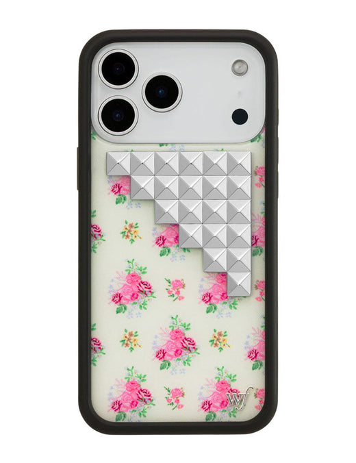 Vintage Floral Stud iPhone 14 Case