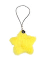 Fluffy Star Charm | Yellow