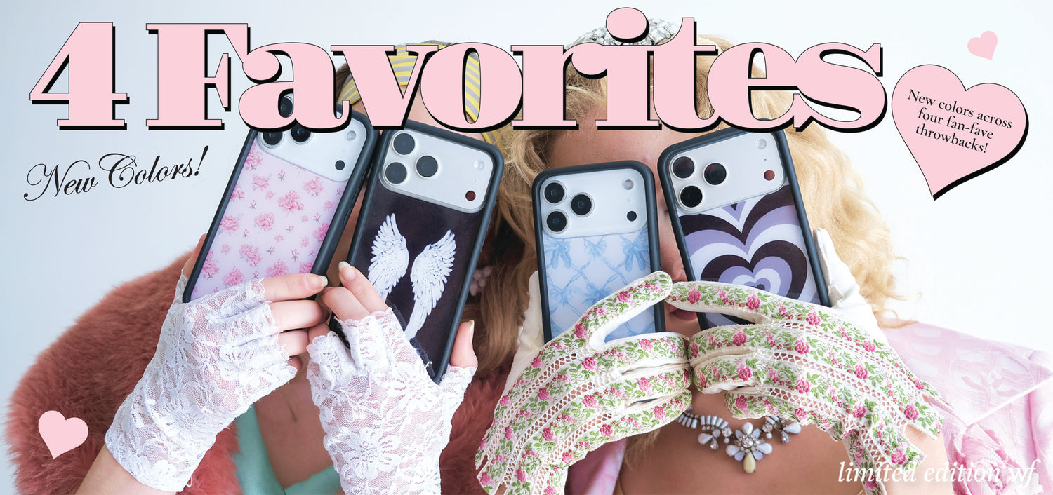 4 Favorites Wildflower Cases